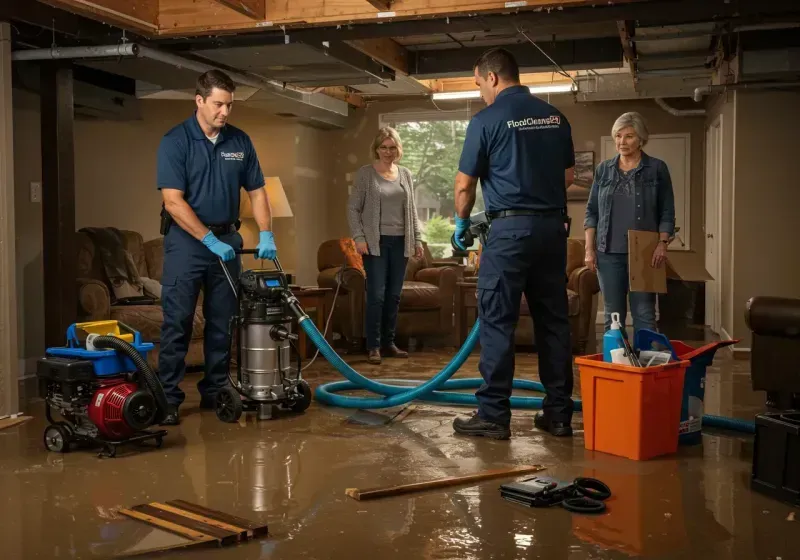 Basement Water Extraction and Removal Techniques process in Estherville, IA